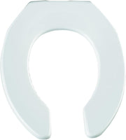 White Round Toilet Seat | Commercial, Heavy-Duty, Stay-Tite