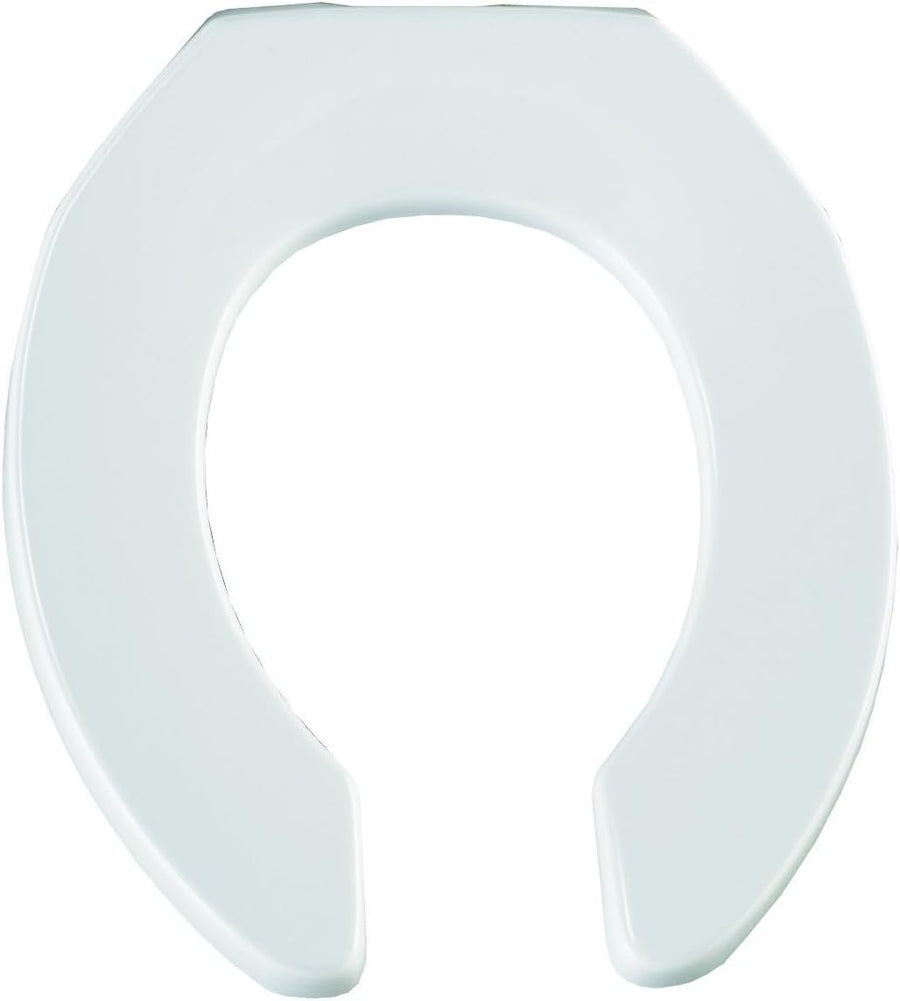 White Round Toilet Seat | Commercial, Heavy-Duty, Stay-Tite