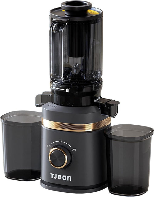 Cold Press Juicer Whole Fruit Slow Masticating 110mm Chute 150W