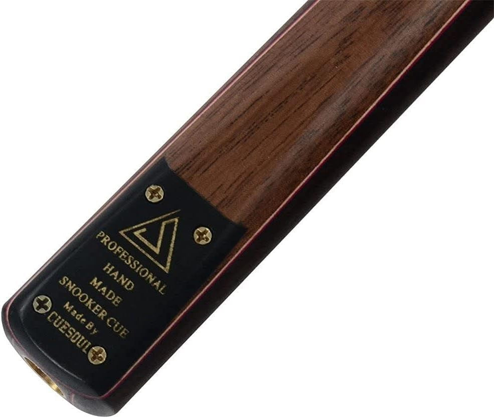 Handmade 57in Snooker Cue 18oz 9.5mm Tip Rosewood 3/4 Case
