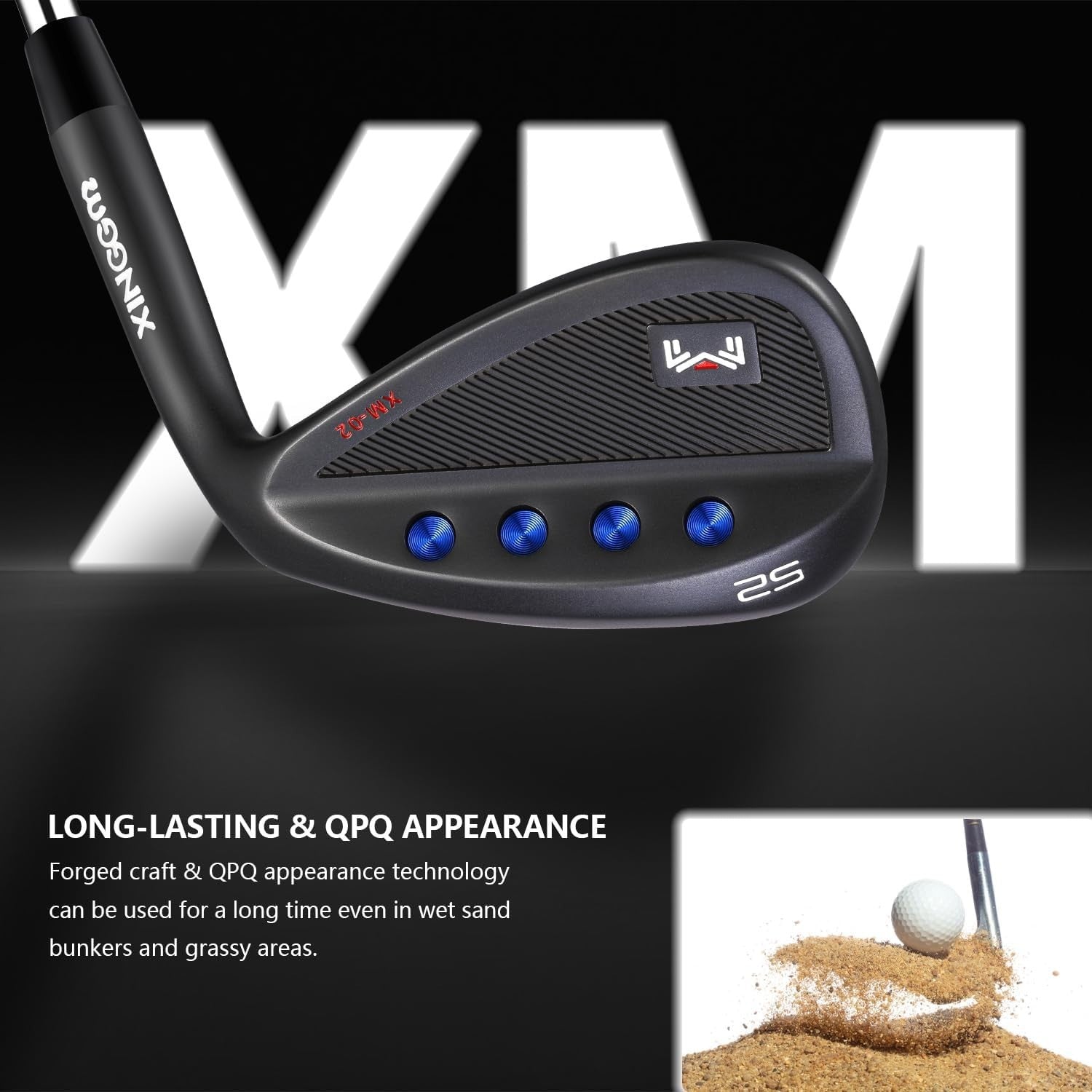 Right Hand Forged Golf Wedge Set 52° 56° 60° Stiff Steel High Spin