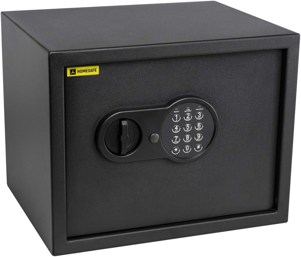 31L Digital Safe Box Electronic Lock Cash Jewelry Document Security