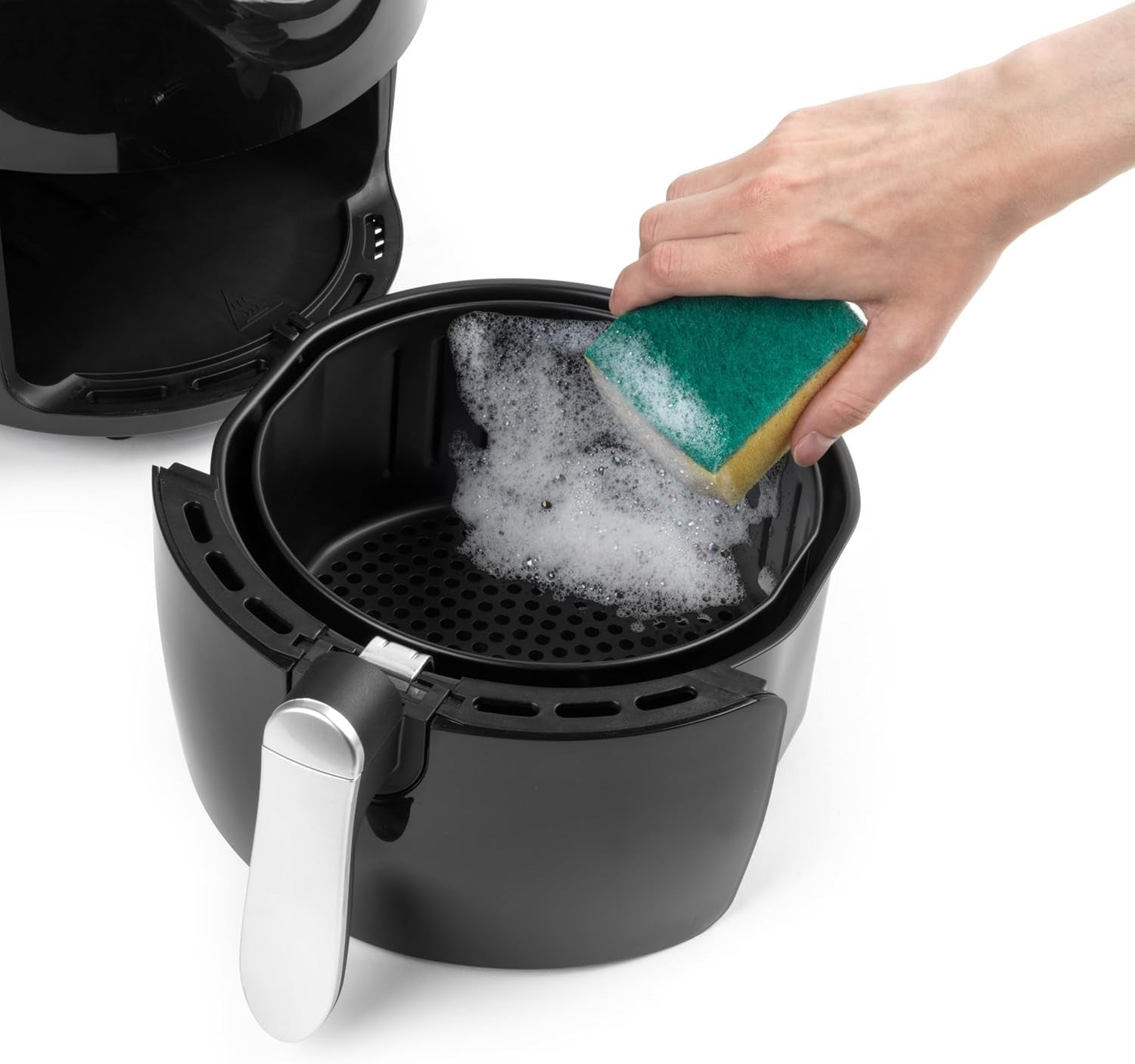 4.5L Digital Air Fryer Oil Free Low Fat Presets Timer Temp Auto Shut-Off