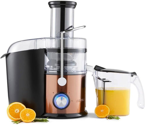 800W Centrifugal Juicer Whole Fruit Vegetable Extractor 75mm Wide Mouth