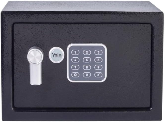 Alarmed Digital Safe Box 130dB Security Lock Cash Passport Safe