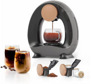 Single Serve Coffee Maker 2-in-1 Mini Brewer for Pods & Ground Coffee, 240ml