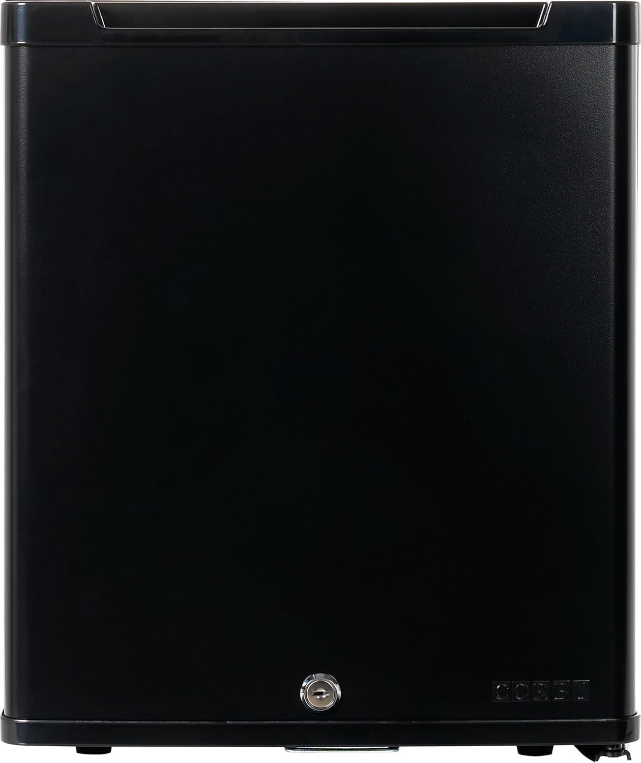20L Lockable Minibar | Frost-Free, Adjustable Shelves, LED Light Black