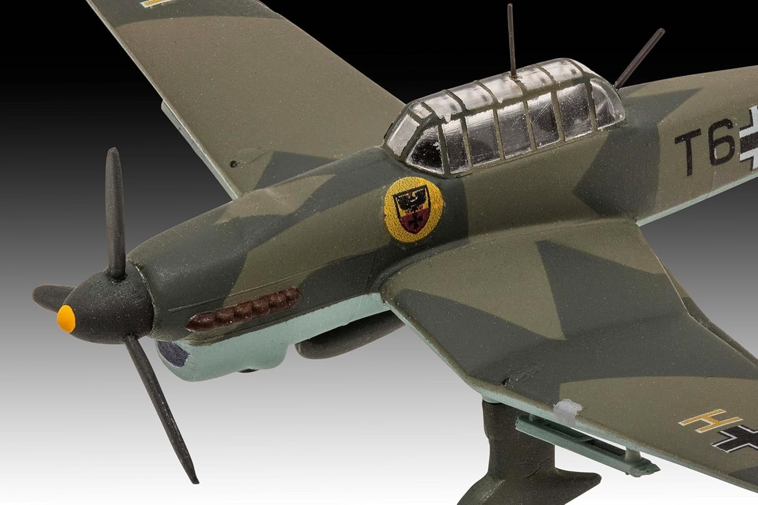 1:144 Scale Messerschmitt Bf109E & Junkers Ju87B Stuka Military Model Kit