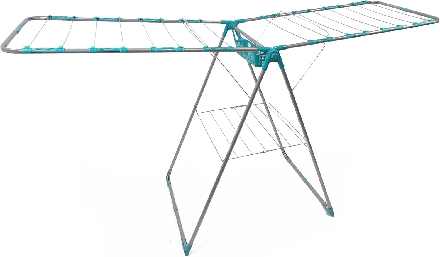Folding Clothes Airer Drying Rack Stainless Steel Indoor Outdoor Compact