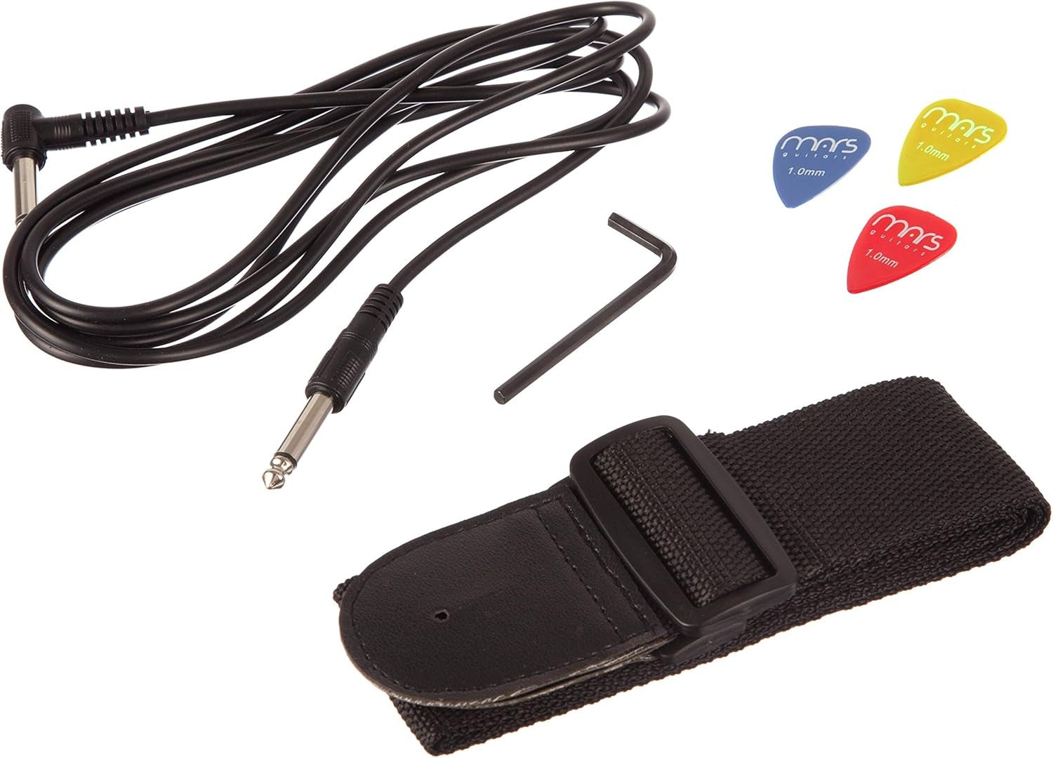 Electric Guitar Starter Kit with 10W Amp Bag Strap Sunburst