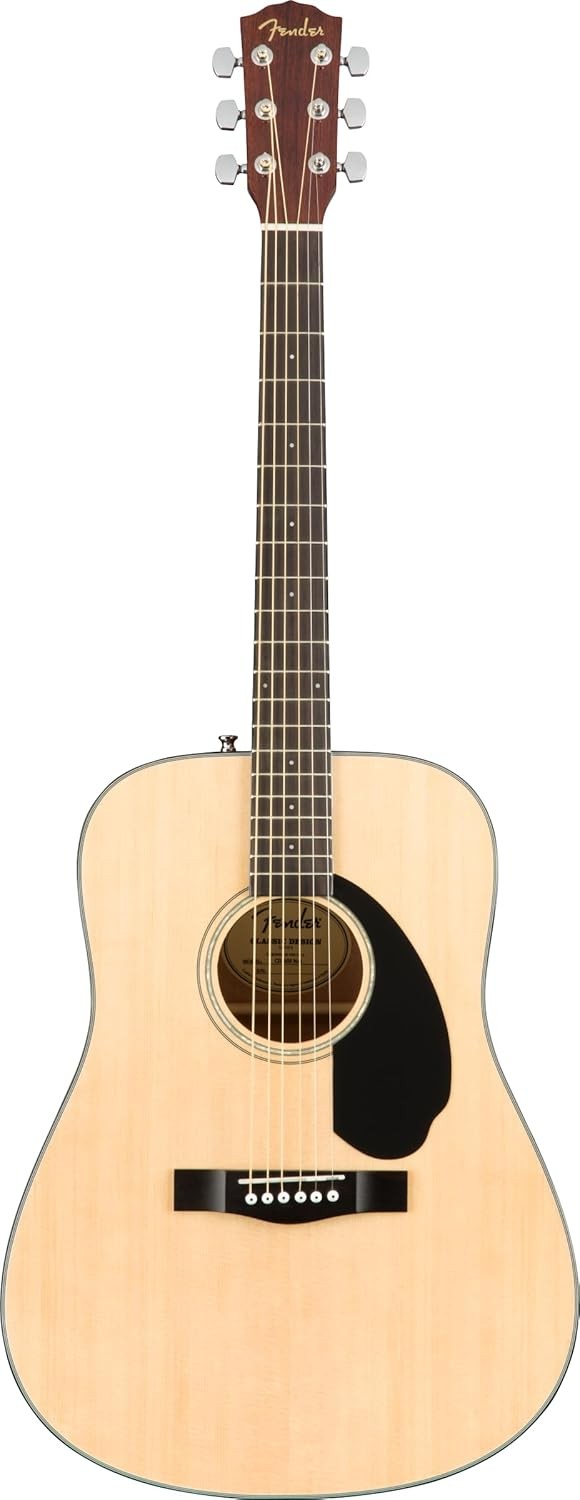 Full Size Dreadnought Acoustic Guitar Spruce Top Natural