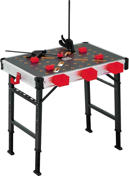 Foldable Workbench Adjustable Height Heavy Duty Table with Clamping System