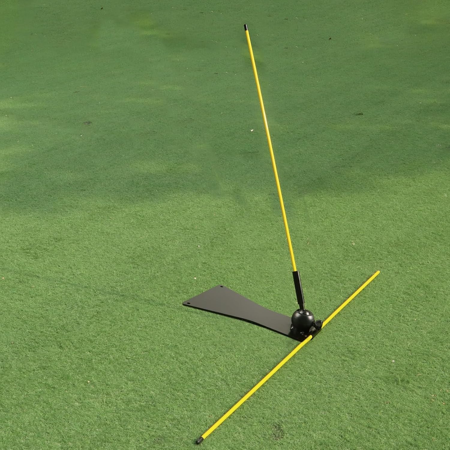 Golf Alignment Stick Practice Base Swing Iron Trainer Aid
