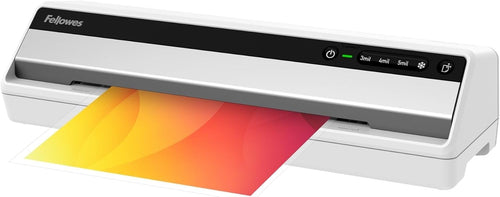 12.5” Thermal Laminator 60s Warm-Up Hot Cold Anti-Jam + Pouches