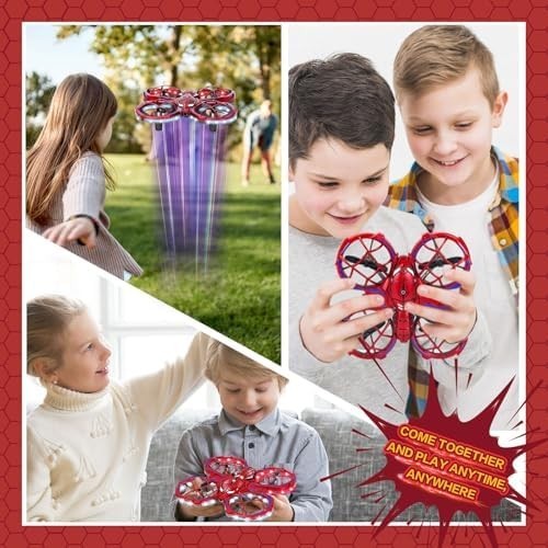 Mini Drone RC Quadcopter for Kids 3D Flip Altitude Hold 30min Flight Gift 6-14