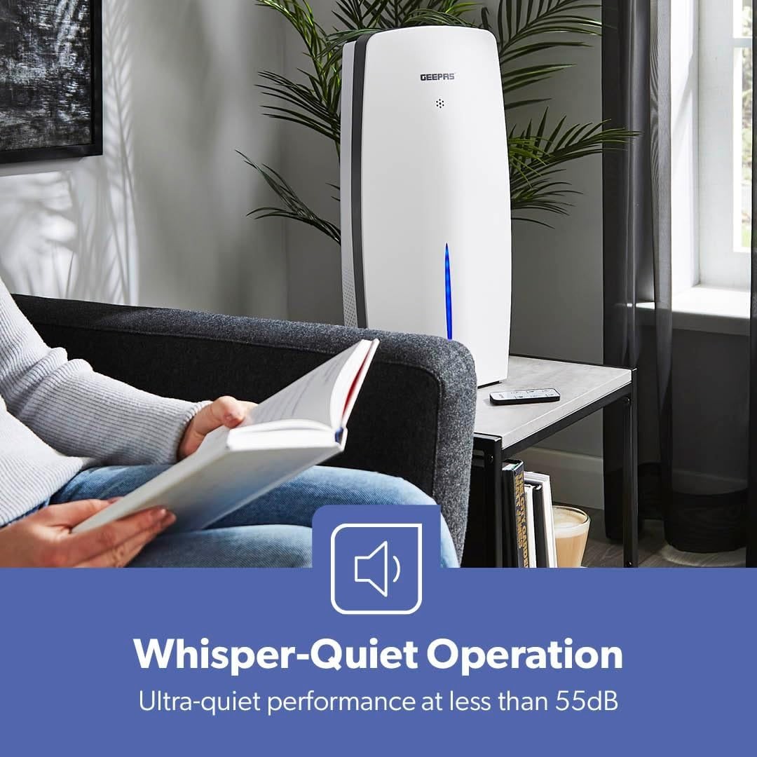 2 in 1 Air Purifier Humidifier HEPA Filter WiFi Remote Bedroom Home