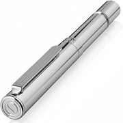 EDC Silver Rollerball Pen Silver Chrome Medium Pocket Pen Model