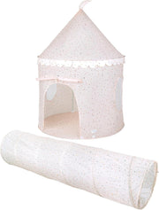 Kids Pop Up Play Tent Tunnel Set Indoor Outdoor Play Den Toddler