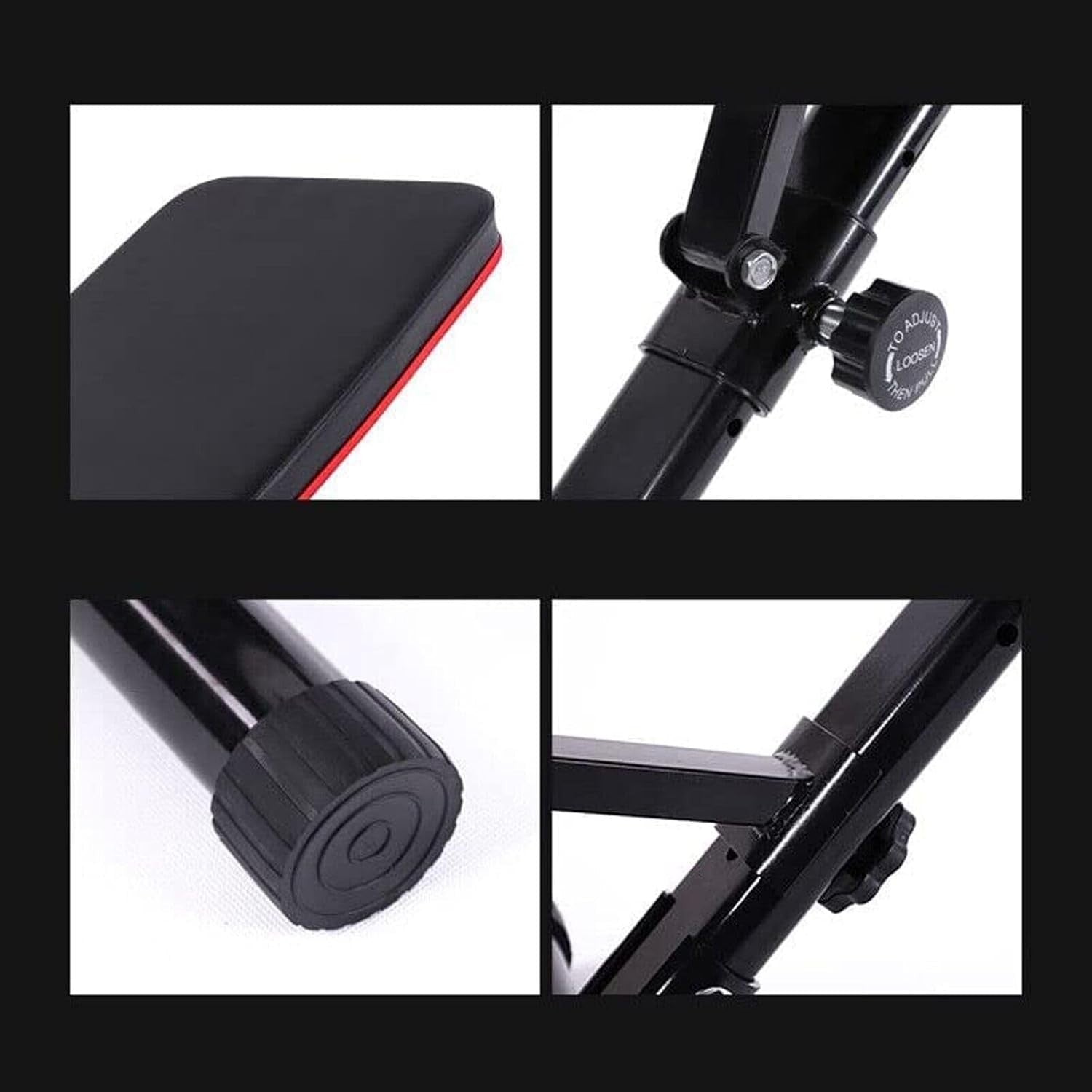 Foldable Adjustable Weight Bench Incline Decline Flat 400kg Home Gym