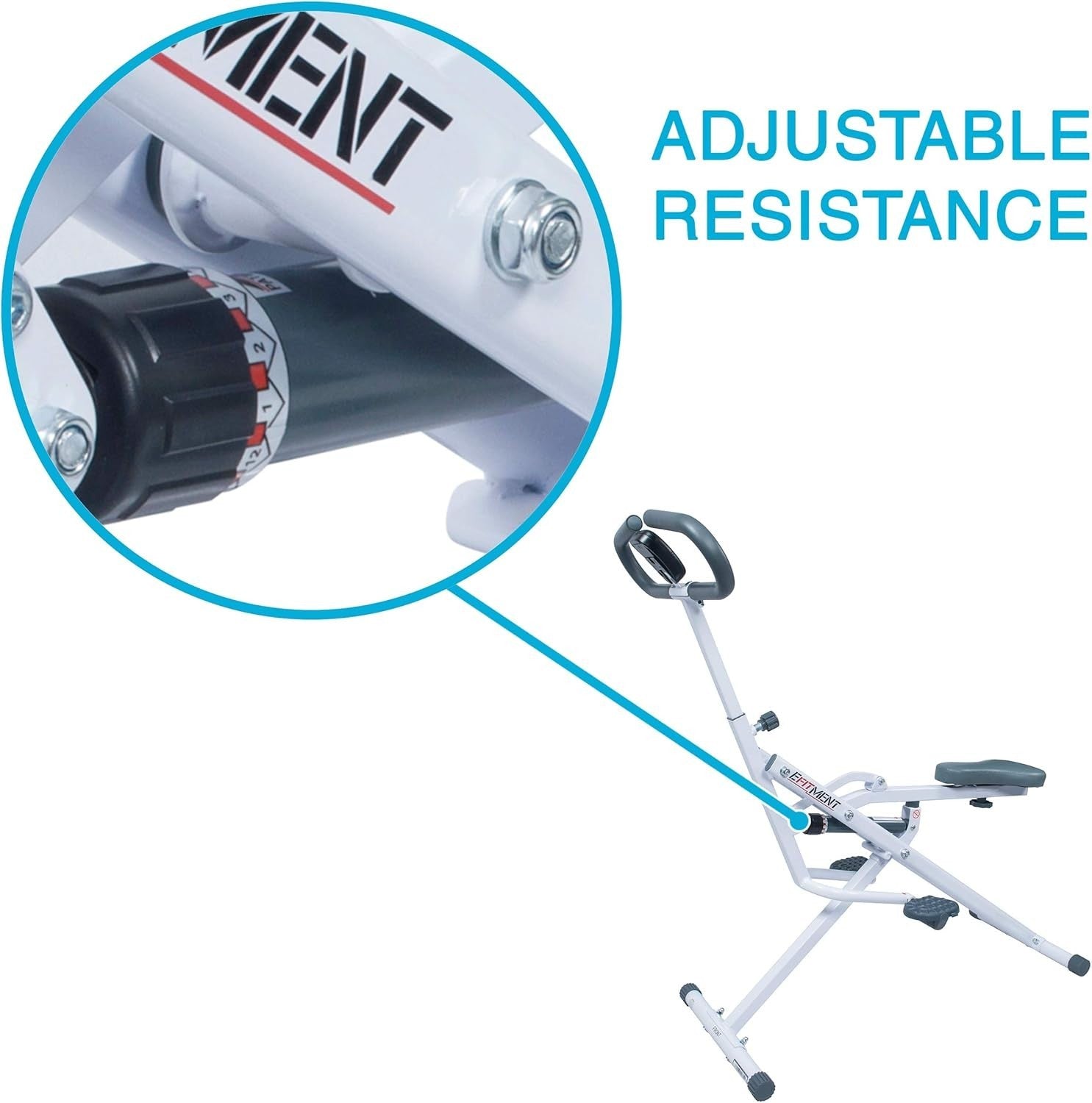 Hydraulic Squat Assist Rowing Machine 12 Level Home Gym Trainer