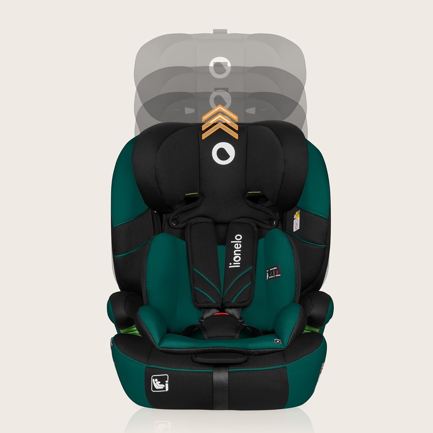 i-Size Child Car Seat Group 1/2/3 9–36kg Adjustable Headrest Side Protection