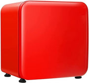 42L Red Costway Mini Fridge Tabletop Cooler LED Adjustable Shelves
