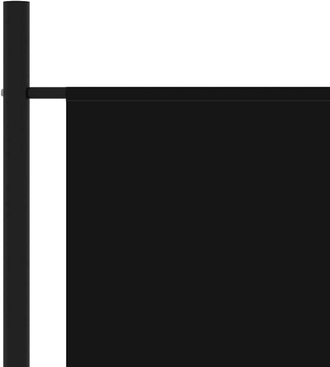 Black 3 Panel Room Divider 260cm Folding Privacy Screen – Extra Wide Partition