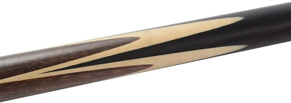 57in Rosewood Snooker Cue 18oz 9.5mm Tip 3/4 Joint w Case