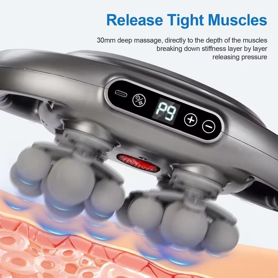 22 Head Deep Tissue Massage Gun Full Body Muscle Relief 9 Modes High Power