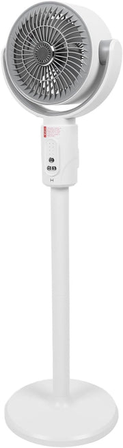 Quiet Adjustable Standing Fan – 4-Speed Remote Control Oscillating Floor Fan
