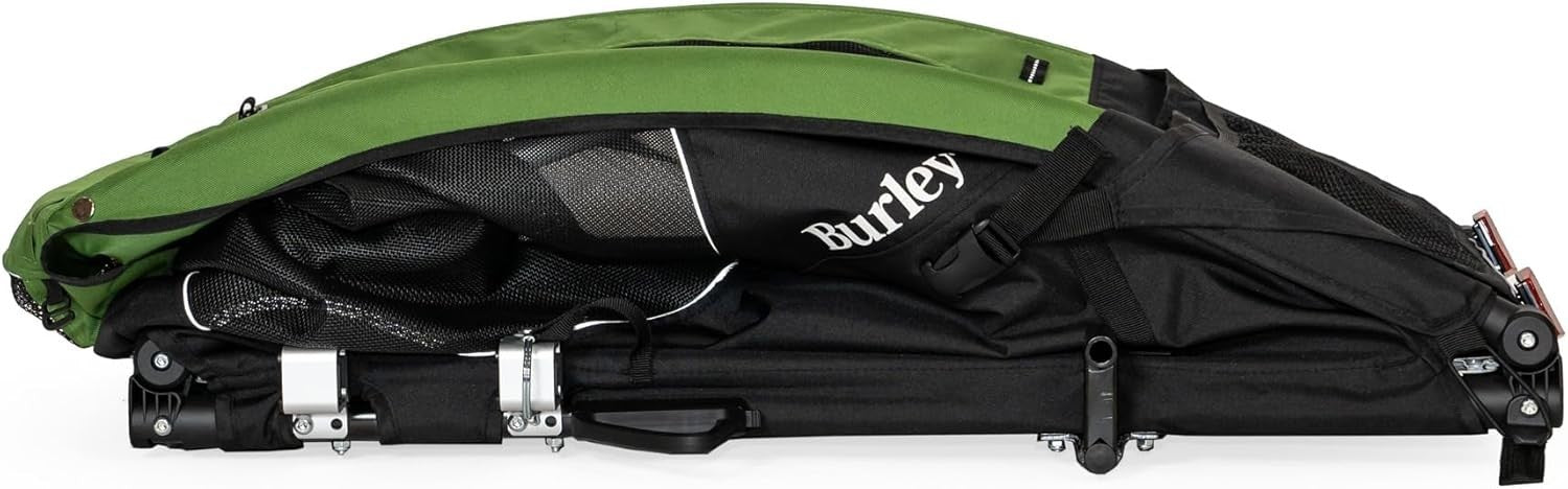 Lightweight Pet Bike Trailer with Mesh Windows Removable Floor & Storage Pocket