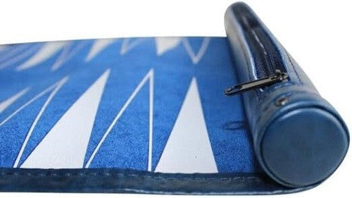 13 Inch Roll Backgammon Travel Set Portable Folding Strategy Board Game