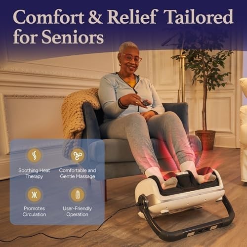 Shiatsu Foot Massager with Heat & Remote Deep Relaxation Pain Relief