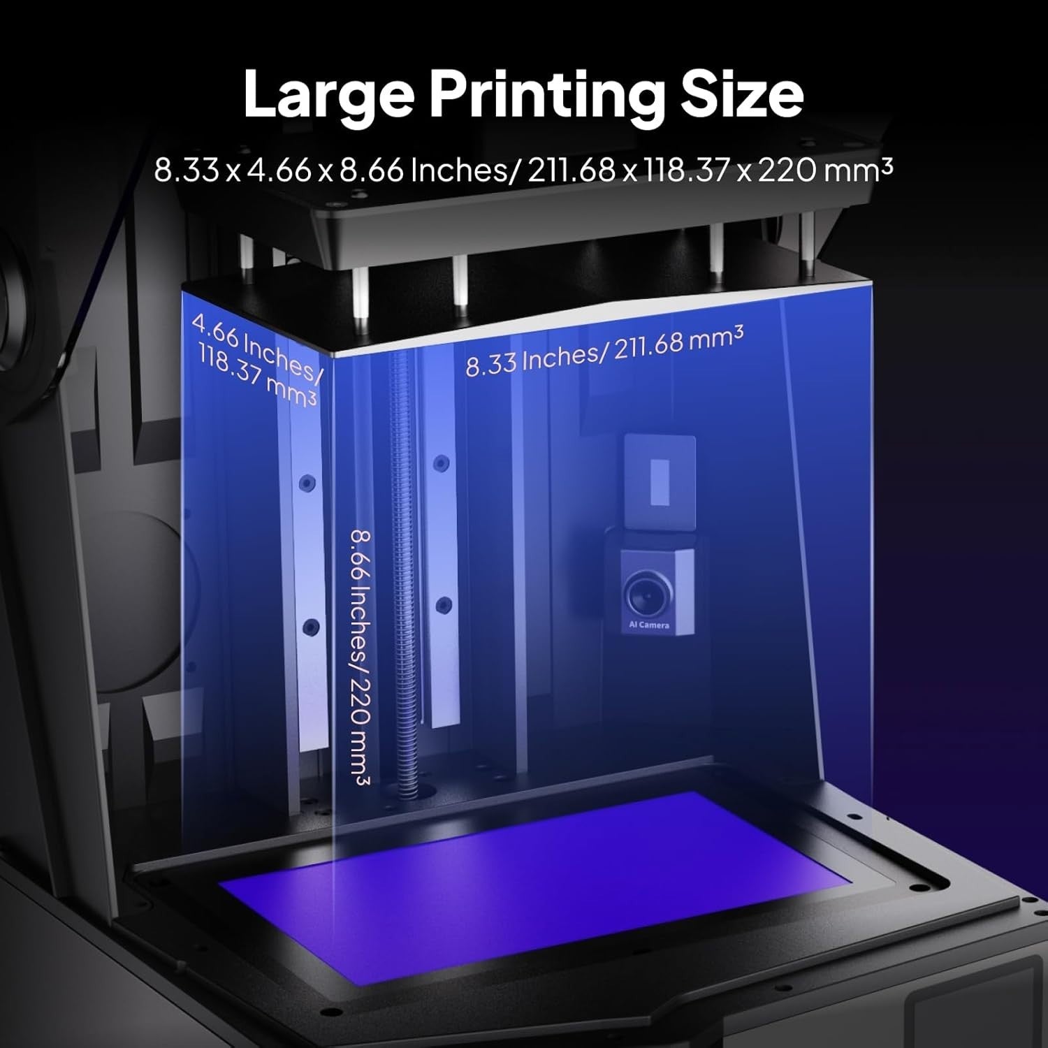 16K Resin 3D Printer 10'' LCD Heated Tank WiFi Fast MSLA