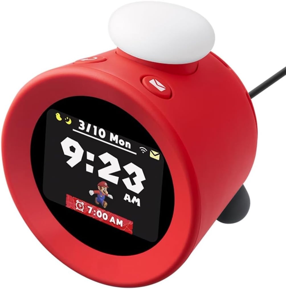 Interactive Game Sound Alarm Clock Digital Bedside Display Motion Sensor