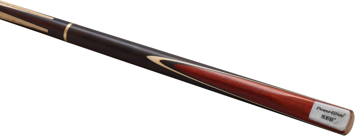 57in English Pool Cue Ash Shaft Rosewood Butt 8.5mm Tip 3pc