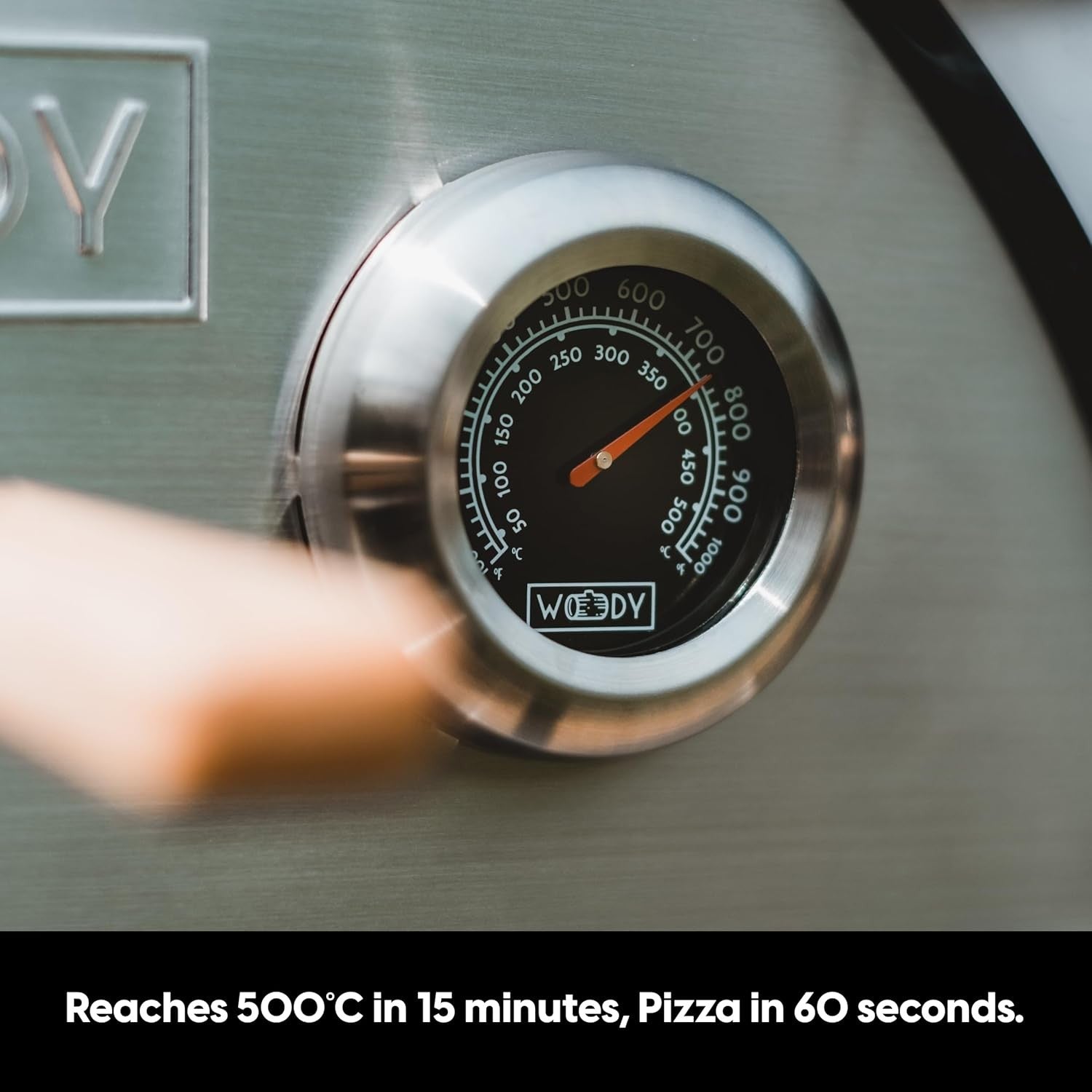 Multifuel Outdoor Pizza Oven with Peel & Cover | Tabletop Garden BBQ Cooker
