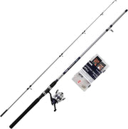 Saltwater Spinning Rod Reel Combo 2.4m 20-60g Sea Fishing Set