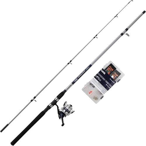 Saltwater Spinning Rod Reel Combo 2.4m 20-60g Sea Fishing Set