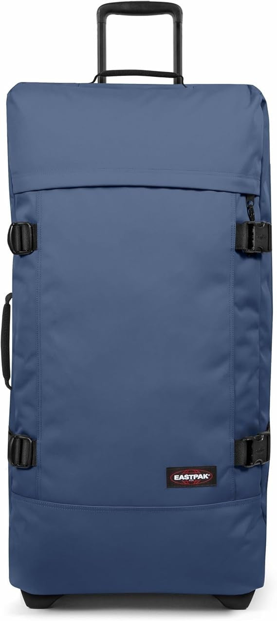 Extra Large 121L Soft Suitcase TSA Lock Wheeled Travel Trolley Double Section