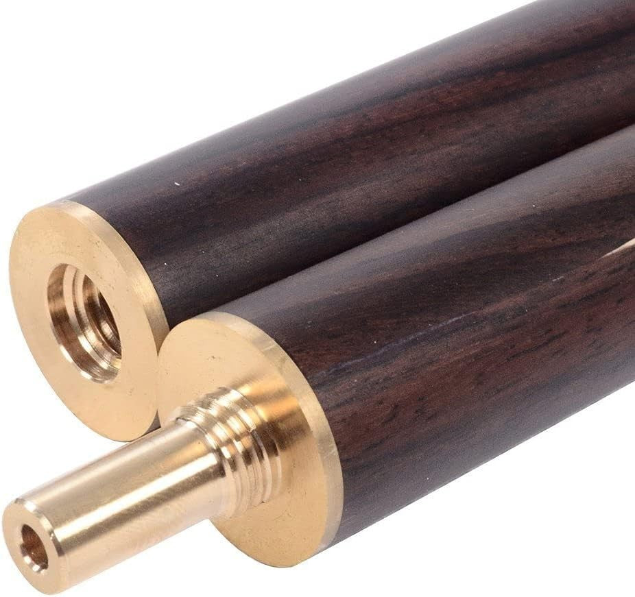 57" 3/4 Jointed Snooker Pool Cue 18oz Rosewood Ash 9.5mm Tip Set