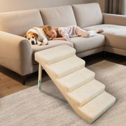 Adjustable Dog Stairs Ramp Multi-Level Pet Steps Bed Sofa L