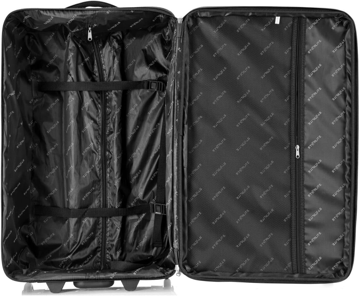 32 Inch Extra Large Expandable Soft Suitcase 2 Wheel Lightweight Trolley