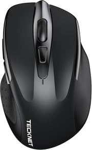 Silent Ergonomic Bluetooth Mouse 4800DPI Rechargeable Wireless for Laptop PC