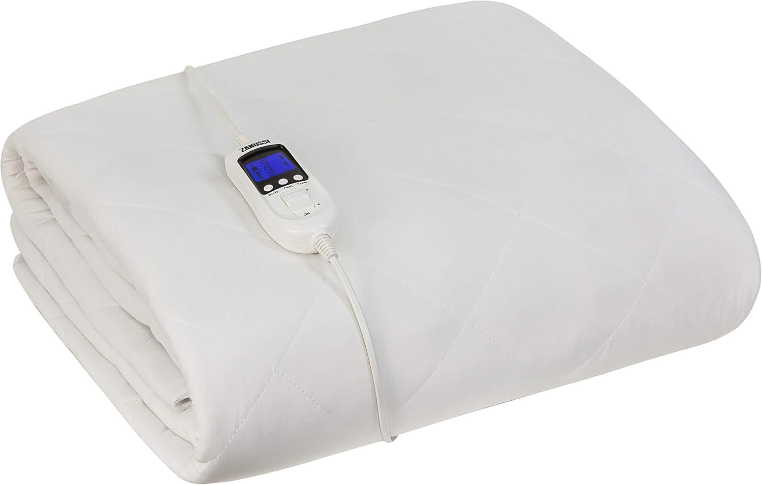 Single Electric Heated Mattress Protector 9 Heat Settings Washable Safe