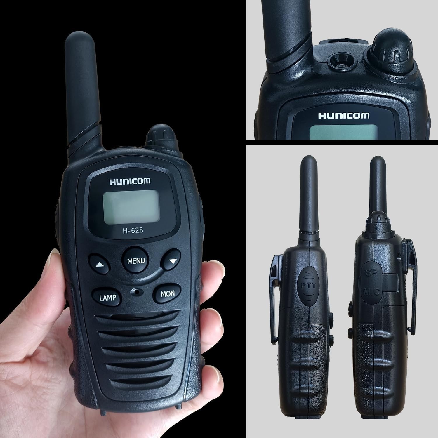 Long Range Walkie Talkies 16 Channel PMR Radio Gift Set w/ Flashlight