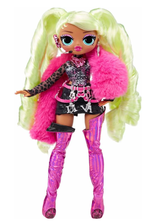 11.5in Fierce Fashion Doll 15 Surprises Outfit Accessories Stand