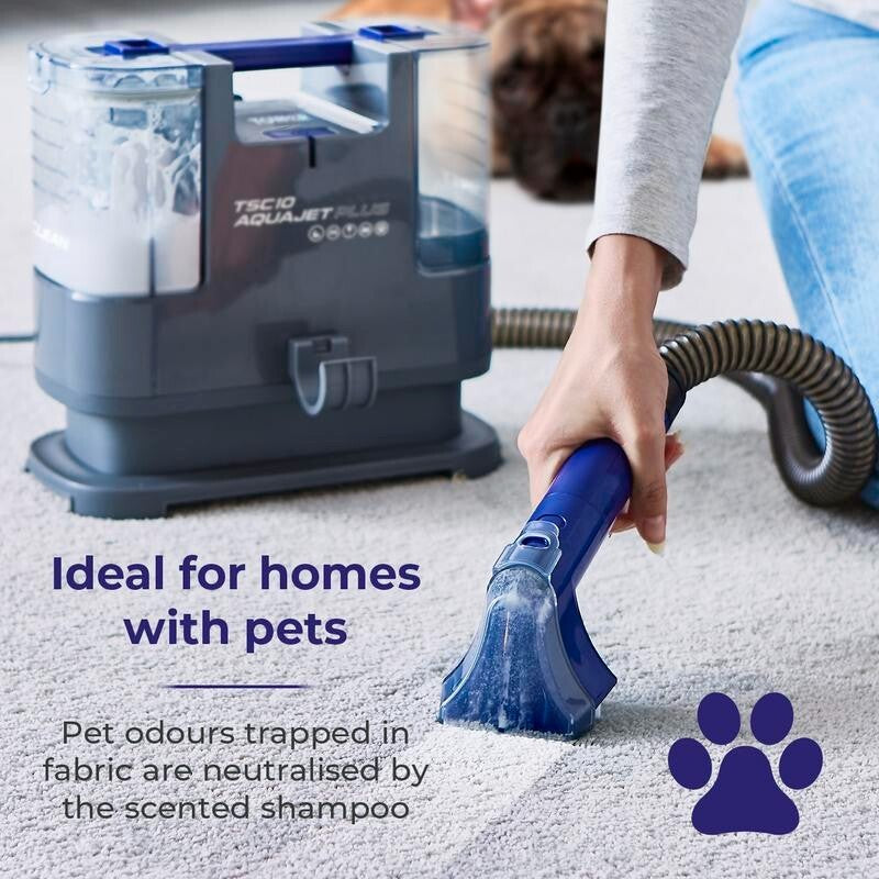 TSC10 AQUAJETPLUS Spot Cleaner 400W Carpet Pet Stain Remover Dual Tanks