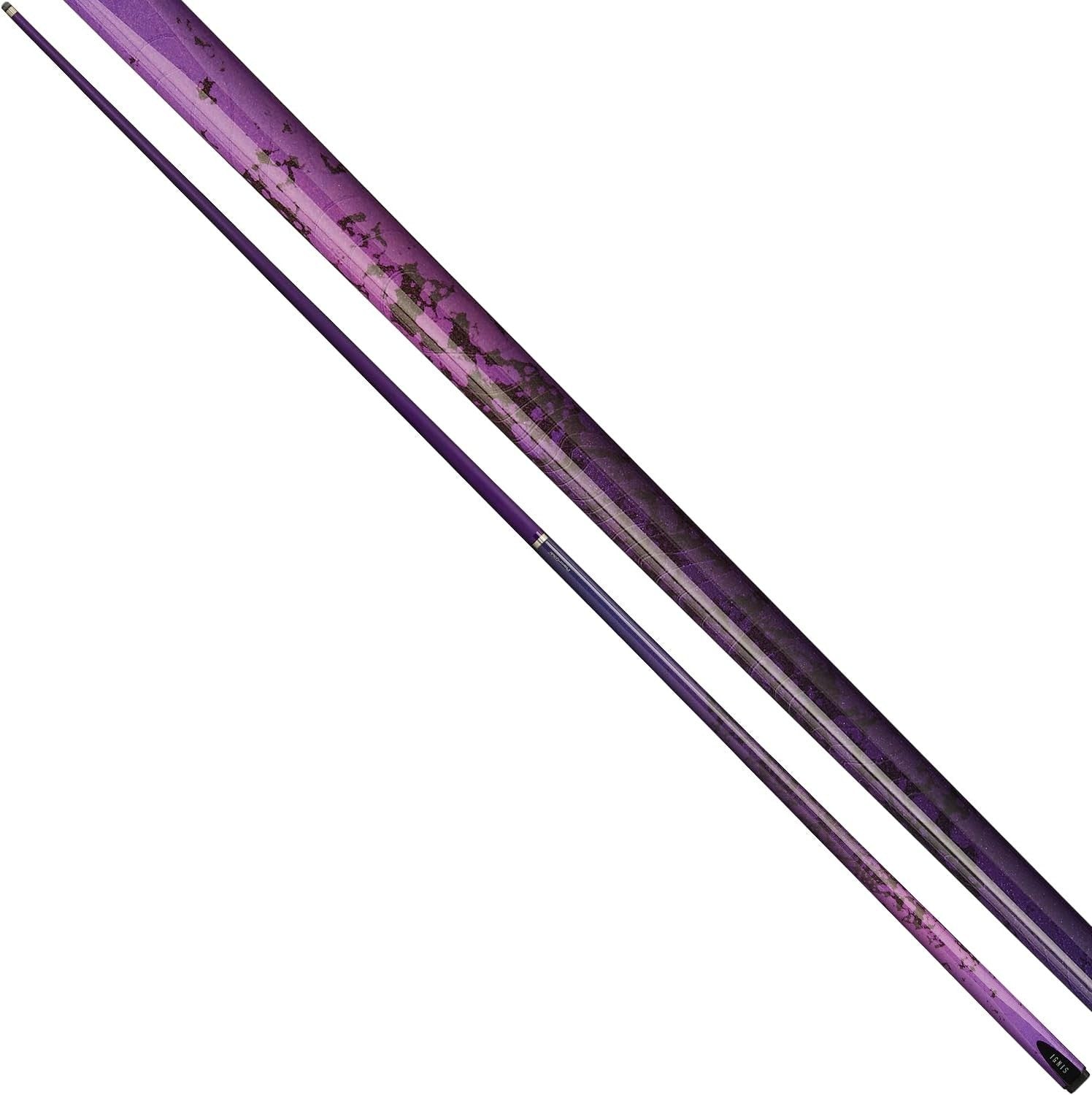 57" Carbon Fibre Snooker Pool Cue 10mm Tip 18oz Quick Release Joint