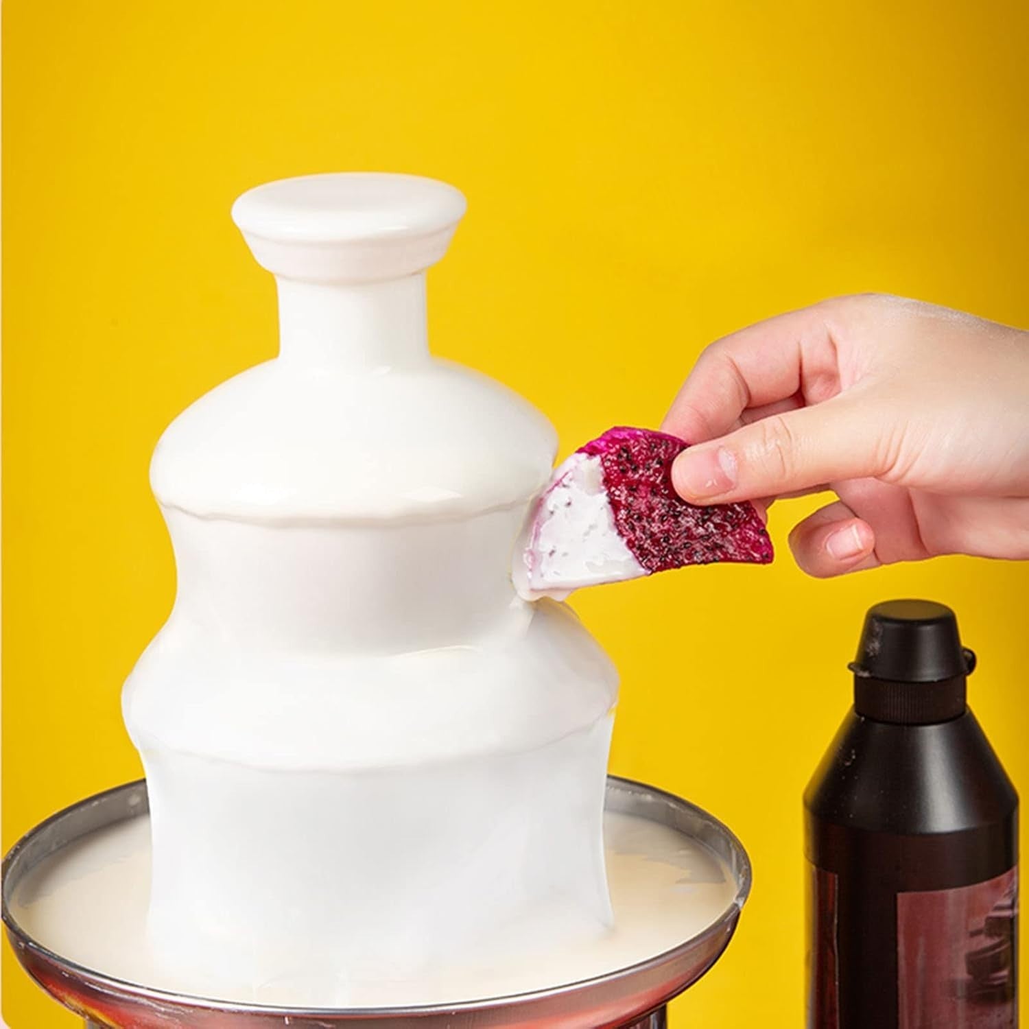 3 Tier Chocolate Fountain Fondue Machine Cheese Sauce Warmer